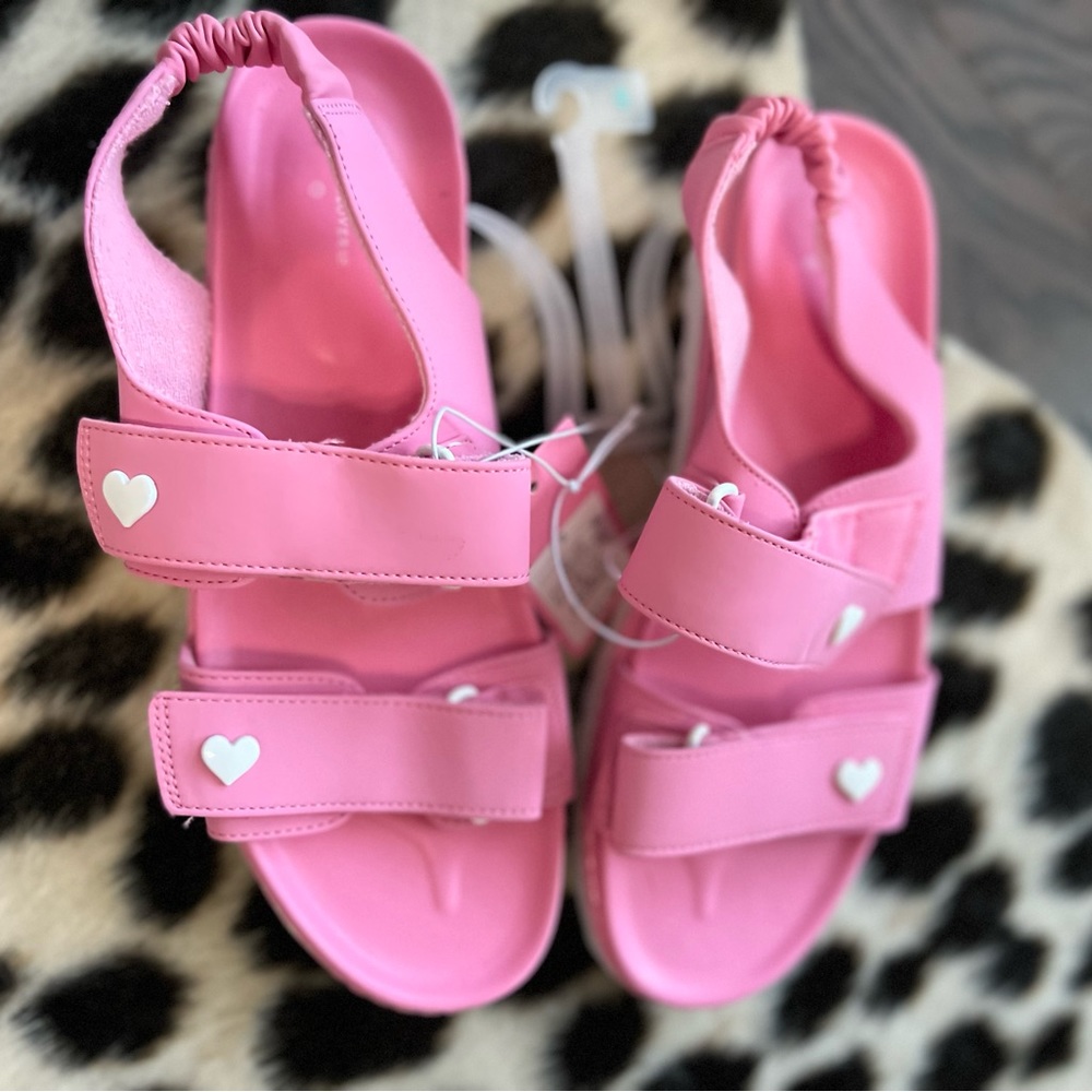 Stoney clover for target NWT pink sandals size 8